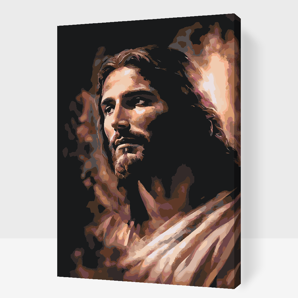 Malování podle čísel - Jesus 3